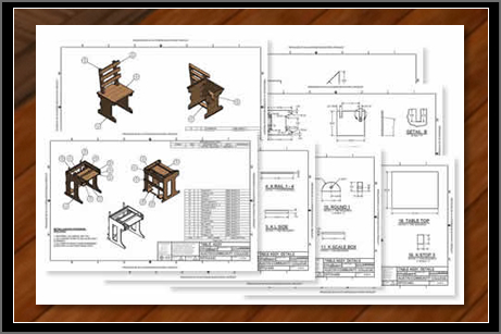 Inventor - Table and Chair Design